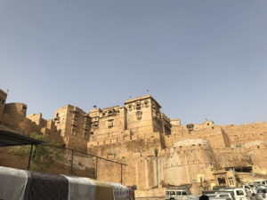 インドの世界遺産　ジャイサルメール城