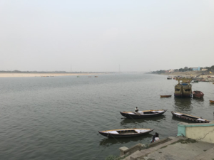 インド旅行　ガンジス川